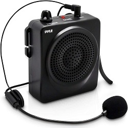 Pyle Pro Voice Amplifier And Wireless Headset